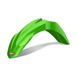 Picture of Cycra 1CYC-1572-72 Performance Front Fender (Green) for 17-18 Kawasaki KX250F