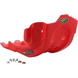 Picture of Cycra 1CYC6244-32 Full Coverage Skid Plate (RED) Compatible with 18-20 Honda CRF250R