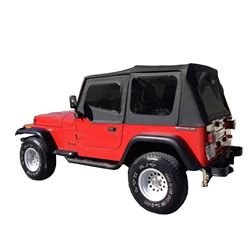 Picture of King 4WD 14011235 Replacement Soft Top - Black Diamond - YJ