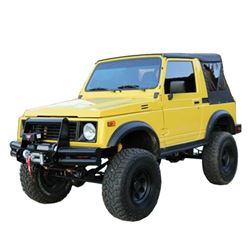 Picture of King 4WD 14011035 Replacement Soft Top - Black Diamond - Samurai