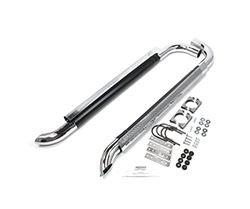 Picture of Doug's Headers H1050 50" Chrome Side Exhaust, Silver