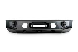 Picture of DV8 Offroad FBTT2-05 Centric Series Front Bumper for the 2022-2023 Toyota Tundra All Trim Levels | Center Mount Factory Style Bumper | Compatible with Factory Air Dam, Adaptive Cruise, & Parking Sensors
