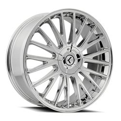 Picture of KRAZE KR185-8814C40 KRAZE DOUBLE DOWN KR185 CHROME 18X8 5-108/5-114.3 40MM 73MM