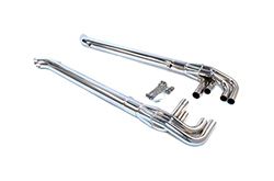 Picture of Doug's Headers H1165 Chrome Lake Pipe '4' Side Exhaust