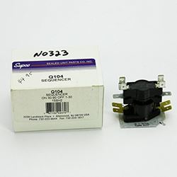 Picture of Supco Q104 Sequencer, Number of Switches 2, 30-90 Sec