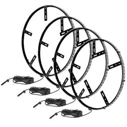 Picture of Oracle Lighting 4210-334 Colorshift Led Illuminated Wheel Rings, No Remote, 15in.