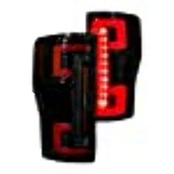 Picture of Recon 264299LEDRBK Recon Truck Accessories 264299ledrbk 17-C F250/f350/f450/f550(rep Oem Led Tls W Blind Spot Warning System) Oled Tls-Dark