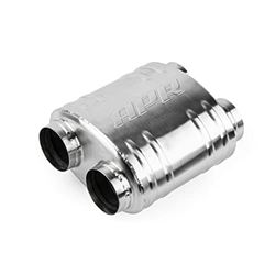 Picture of APR Tuned MUH0011 Premium Sound Absorption Muffler - Dual 70mm (2.75")