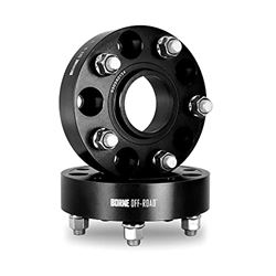 Picture of Mishimoto BNWS-003-381BK Wheel Spacers, 5x127, 71.6mm Center Bore, M14 X 1.5, 1.50-In Thick, Black