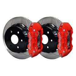 Picture of Wilwood 140-9407-R W4A RearTruck Kit,14.25", Red