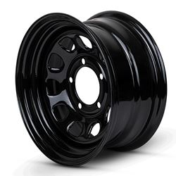 Picture of Caliso 84H6883NSCL D-Window Series Gloss Black Wheel