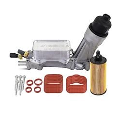 Picture of Mishimoto MMOFH-JK-12 Aluminum Oil Filter Housing Kit, Fits 3.6L/3.2L Pentastar 2011
