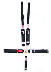Picture of Simpson Racing Equipment 29064BKH Harness Set 5pt Hans L/l W/a P/d Black