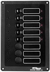 Picture of NewMar ACCYIBX Accy Panel Dc 8 Position No Brkers