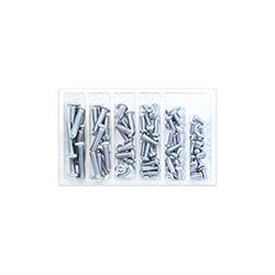 Picture of BOLT MC Hardware SV-BHM6M8 Bolt  Button Head Allen Bolt Assortment 90 Piece Kit