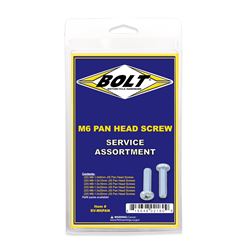 Picture of BOLT MC Hardware SV-M6PAN Bolt  M6 Pan Head Phillips Assortment 120 Piece Kit
