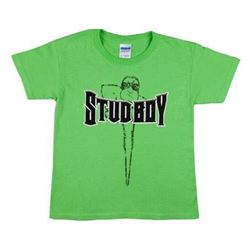 Picture of Stud Boy 2520-01 Studboy Lime Kids T-Shirt Lime Medium Green Lime