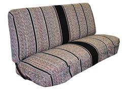 Picture of Brothers Trucks SBSC87UBLACK  Saddle Blanket Seat Cover -Univ. Bench-Saddle/Black