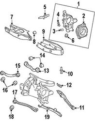 Picture of GENUINE MERCEDES 211-350-18-06 Control Arm