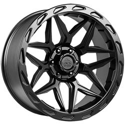 Picture of Lock Off-Road Wheels MATRIX-7936MB MATRIX Matte Black W Matte Black Ring