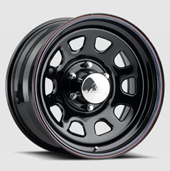 Picture of Allied Wheels 5258055 Allied - Pacer 342B Black Daytona 15X8