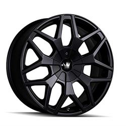 Picture of Mazzi Wheels 367-24918MB MAZZI PROFILE 367 MATTE BLACK 24X9.5 5-115/5-120 18MM 74.1MM