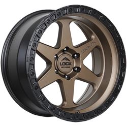 Picture of Lock Off-Road Wheels OLYMPUS-7969MRMBR12N OLYMPUS Matte Desert Bronze W Matte Black Ring