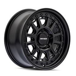 Picture of Mayhem 8305-8981MB18 MAYHEM COMPASS 8305 MATTE BLACK 18X9 8-165.1 18MM 125.2MM