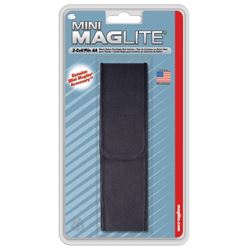 Picture of MagLite AM2A056 Black Nylon Full Flap Holster F/mini-Mag