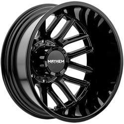 Picture of Mayhem 8107D-2877BR192 MAYHEM COGENT DUALLY (8107D) GLOSS BLACK 20X8.25 8-200 -192MM 142MM