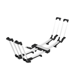 Picture of Thule 904011  Helium Platform XT 2 Premium aluminum platform bike rack is fully lockable, easy to use, and holds bikes without frame contact.