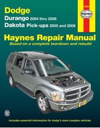 Picture of Haynes 30023 Manual: 20042006 Dodge Dakota; 20042006 Dodge Durango; Vehicle Repair Manual
