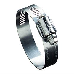 Picture of Ideal 630040064051 Stainless Steel Worm Gear Hose Clamp, General Purpose, 64 SAE Size, Fits 2-1/2-4" Hose ID (Pack of 10)