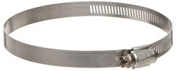 Picture of Ideal 630040052051 63 Series High-Nickel Stainless Steel Worm Gear Hose Clamp, General Purpose, 52 SAE Size, Fits 2-3/4 - 3" Hose ID, 70 mm - 95 mm Hose OD Range (Pack of 10)