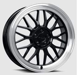 Picture of KATANA WHEELS KR06-188054GBL KR06 Glossy Black Machined Lip