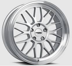 Picture of KATANA WHEELS KR06-188054GSL KR06 Glossy Silver Machine Lip