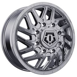 Picture of TIS 544C-2098918 544c With Exposed Lugs Custom Wheel 20x9, 18 Offset, 8x180 Bolt Pattern, 124.3mm Hub Chrome Rim
