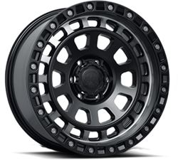 Picture of American Outlaw Wheels 132-2136B Maverick Satin Black