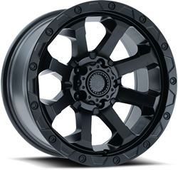 Picture of American Outlaw Wheels 100047 Capone Satin Black