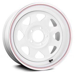 Picture of Allied Wheels 8068060 Allied - Pacer 310W White Spoke 16X8