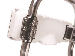 Picture of Seaview SP5S Uncut THREE instrument Pod / 14.75" x 5" usable face/ 2ea S.S. clamp