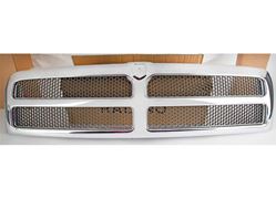 Picture of Sherman 330-99 GRILLE CHR/SIL OLD STYLE DODGE P/U R1500 94-01; R2500/3500 94-02