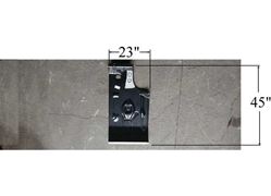 Picture of Sherman 793-76L LH TRUNK FLOOR SIDE PANEL CUTLASS 66-67; GTO/LEMANS/TEMPEST 64-67; SKYLARK 67