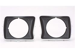 Picture of Sherman 574-95L LH HEADLAMP DOOR W/ ROUND HEADLAMP ARG/CHAR FORD P/U/BRONCO 78-79