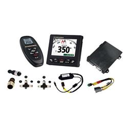 Picture of Furuno NAVPILOT 300-HM Navpilot 300, Mfg# , Adaptive Autopilot With 4.1" Color Lcd Control Unit, Pg700 Compass, Processor, And Gesture Controller. Sabiki, Zig-Zag, Orbit, Figure 8, And Spiral Modes. Includes Gateway For Yamaha Helm Master System.
