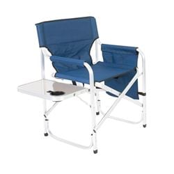 Picture of FAULKNER 48872 Dir Chair Blue W/tray/ch
