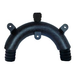 Picture of Forespar 903018 Marelon® Vented Loop, 1 1/8" Hose Barb, 7"H x 9"W