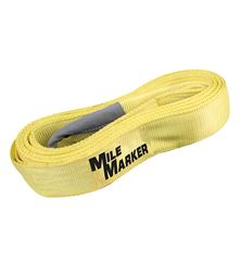 Picture of Mile Marker 19315 15 Foot Tow Strap 3 Inch x 15 Foot 30,000 LB Capacity Yellow Mile Marker
