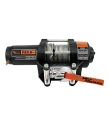 Picture of Mile Marker 77-50112BW 3500 LB Winch Waterproof 12V Motor w/1/4 x 50 Foot Cable PE3.5 ES MIle Marker