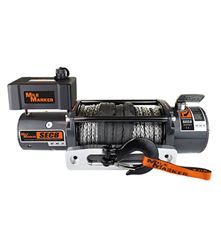 Picture of Mile Marker 77-53141W 8000 LB Winch Waterproof 4.9 HP Series Wound 12V Motor W/ 92 Foot Synthetic Rope SEC8 Scout ES Mile Marker